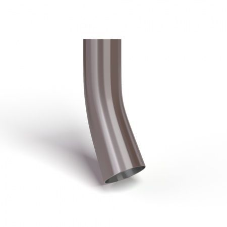 Колено трубы D150 RAL8017