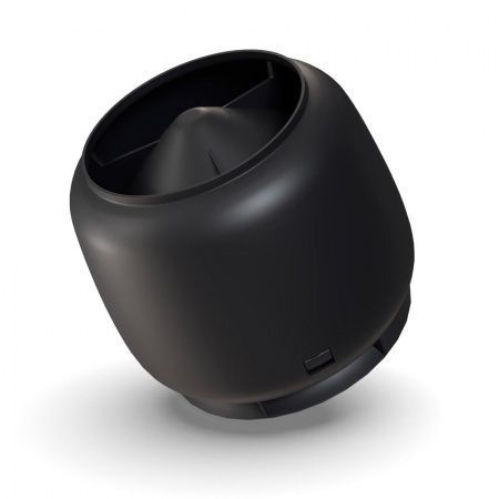 Колпак для трубы Ø160 мм черный