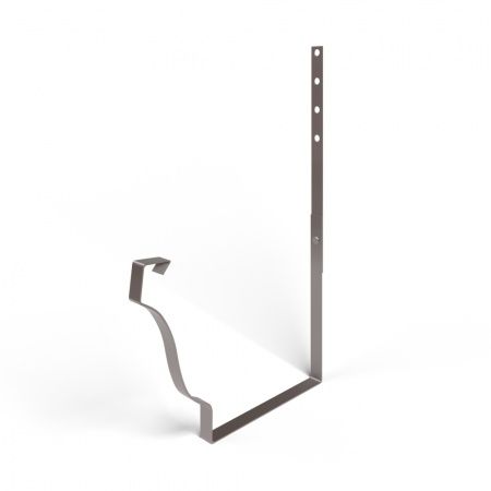 Держатель желоба 120х86х295 БЮДЖЕТ (3 мм) полиэстер RAL8017