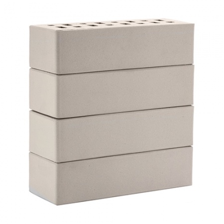 Клинкер ЛСР фасадный 0,7 NF серый "Стокгольм" гладкая