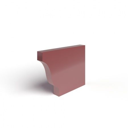 Заглушка желоба 120х86 правая P363