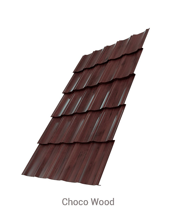 Металлочерепица Kvinta plus Satin Matt 0.5