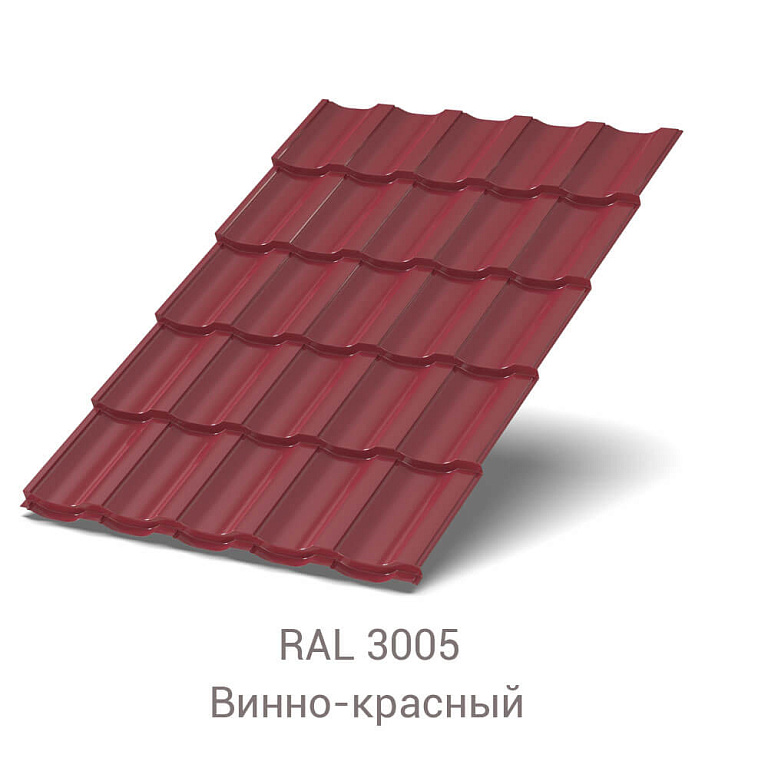 Металлочерепица Трамонтана VikingMPE 0.5